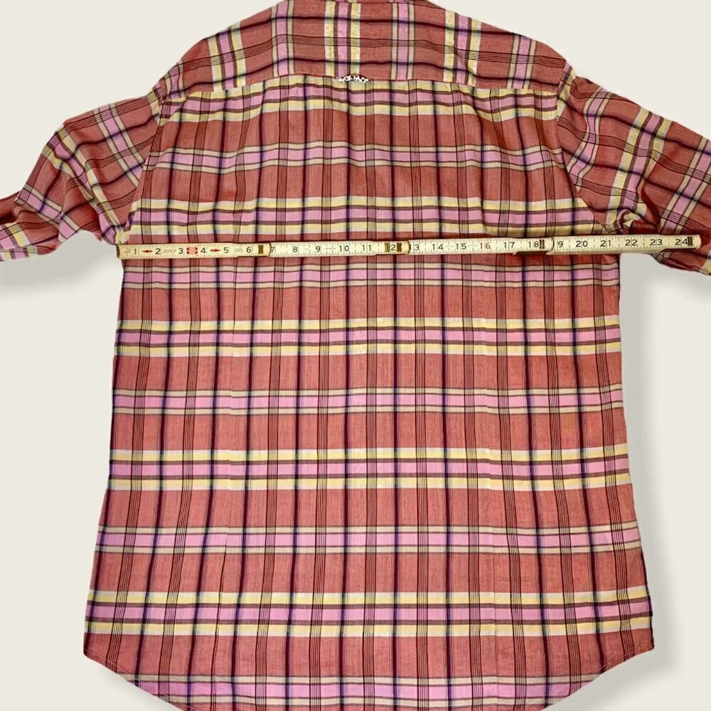 Boss Orange lightweight button down shirt, contrast cuffs & collar, Large‌‌‌‌‌‌